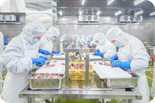 温度管理／加工／目視検査