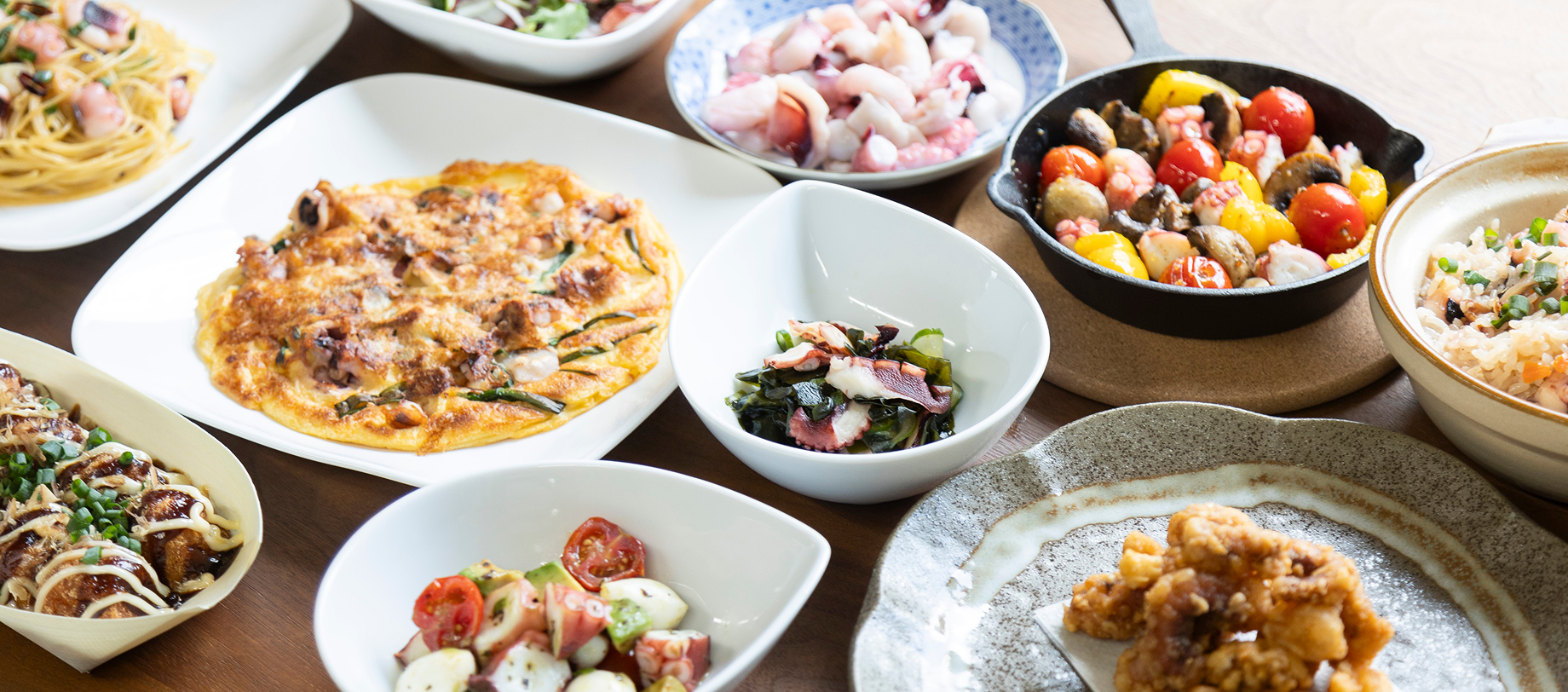 タコを使用した料理