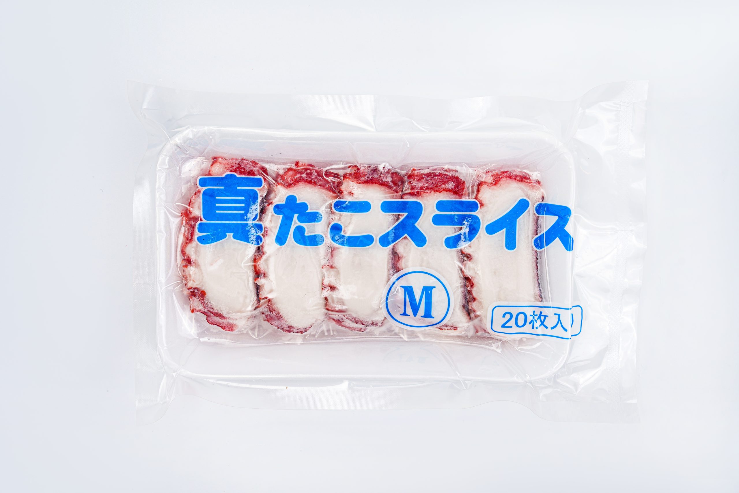 寿司ネタ用真蛸スライスの外観